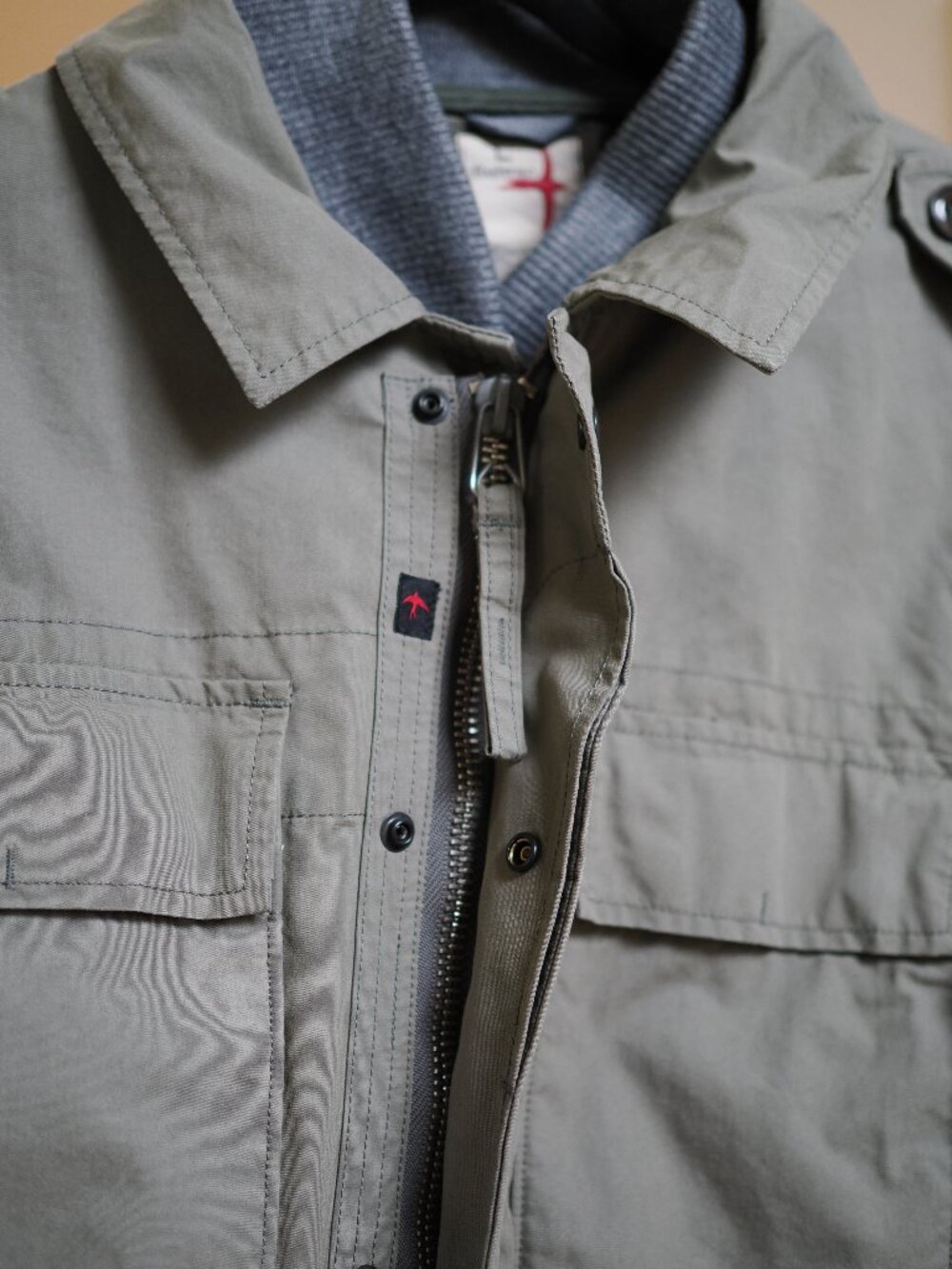 Relwen Combat 2-in-1 Jacket in large, military green